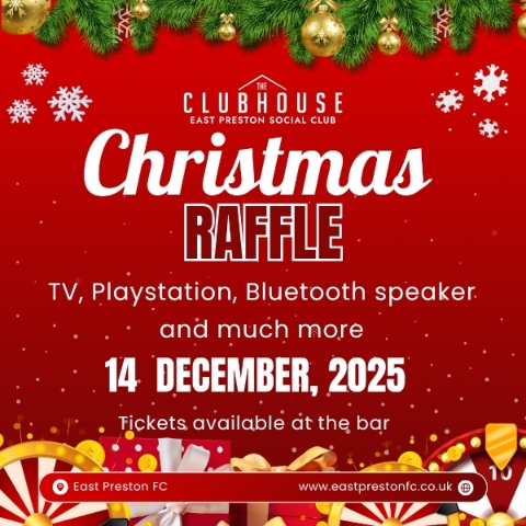 14th Dec   Xmas Raffle